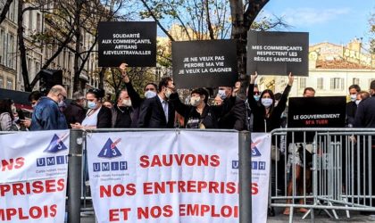 Manifestation des restaurateurs à Paris