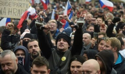 Prague : manifestations contre les mesures sanitaires