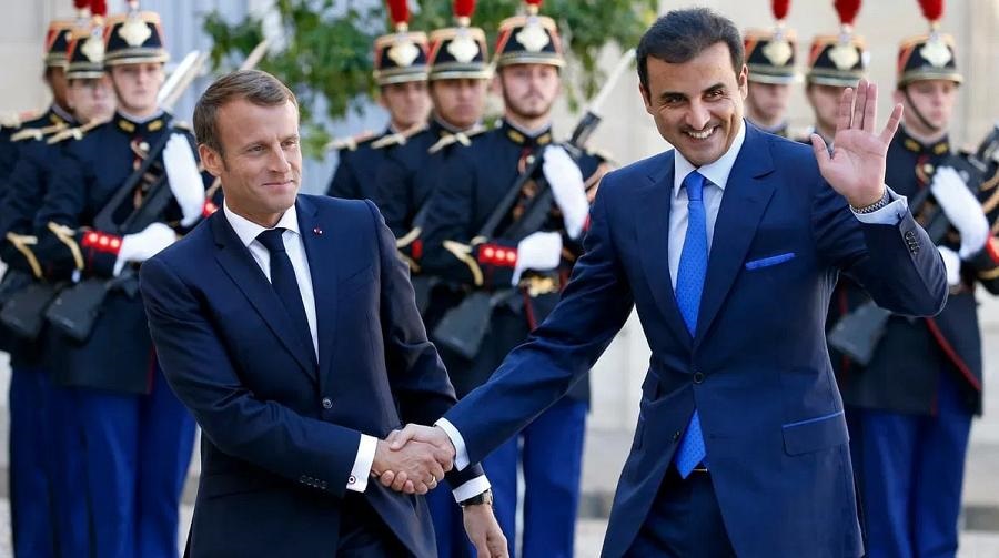 Macron Qatar