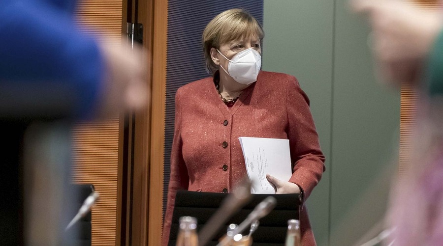 Merkel pillage