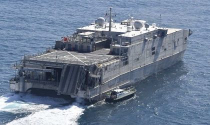 Partenariat algéro-américain : un navire de soutien logistique et d’aide humanitaire de l’US Navy à Alger