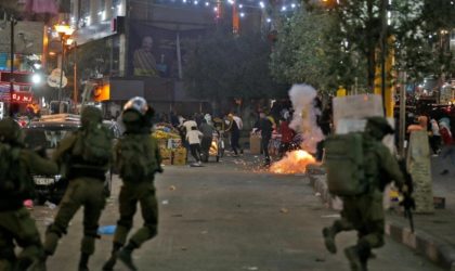 L’armée israélienne tire sur les manifestants palestiniens de Burqa