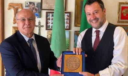 L’ambassadeur d’Algérie à Rome rencontre l’ancien ministre de l’Intérieur Matteo Salvini