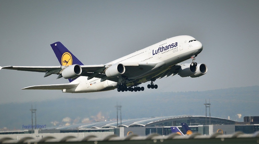 Lufthansa vol