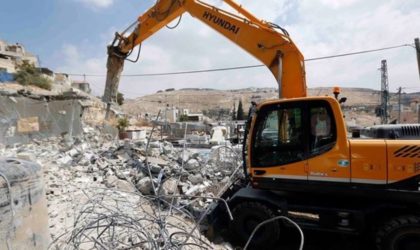 El-Qods : 52 maisons démolies par l’occupant israélien en un mois