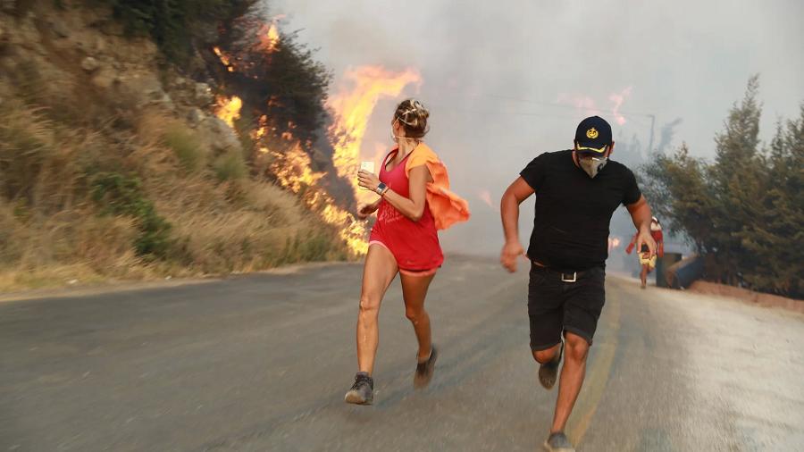 Turquie série d’incendies