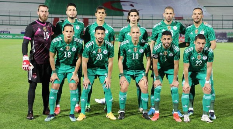 équipe nationale de foot Algérie