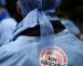 Manifestation des infirmiers anesthésistes en France contre l’obligation vaccinale
