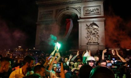 Heurts entre des supporters algériens et la police à Paris après la victoire des Verts au Qatar