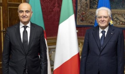 Touahria entame sa mission sur fond de renforcement des relations entre l’Algérie et l’Italie