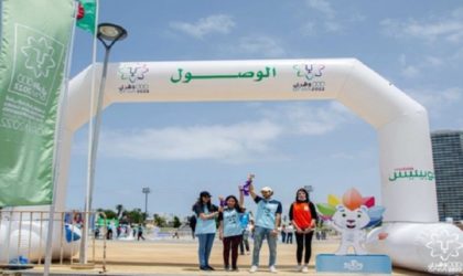 Arrivée des délégations sportives de différents pays participant aux JM d’Oran