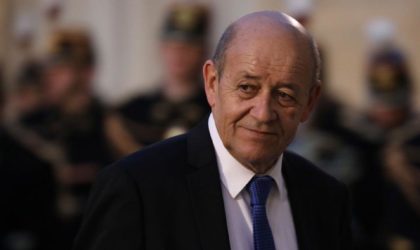 Jean-Yves Le Drian s’est «réjoui» du retour de Mohamed-Antar Daoud à Paris