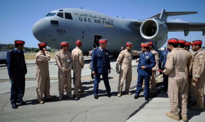 Que transportent les Boeing C-17A de l’armée de l’air émiratie au Maroc ?