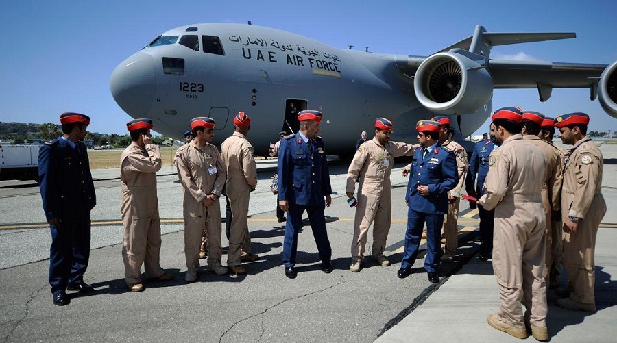 Boeing C-17A armée émiratie Maroc