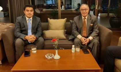 Amar Belani s’entretient avec le vice-ministre des Affaires étrangères du Honduras