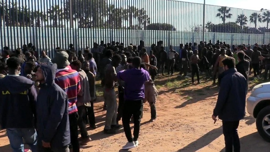 2 500 migrants Melilla