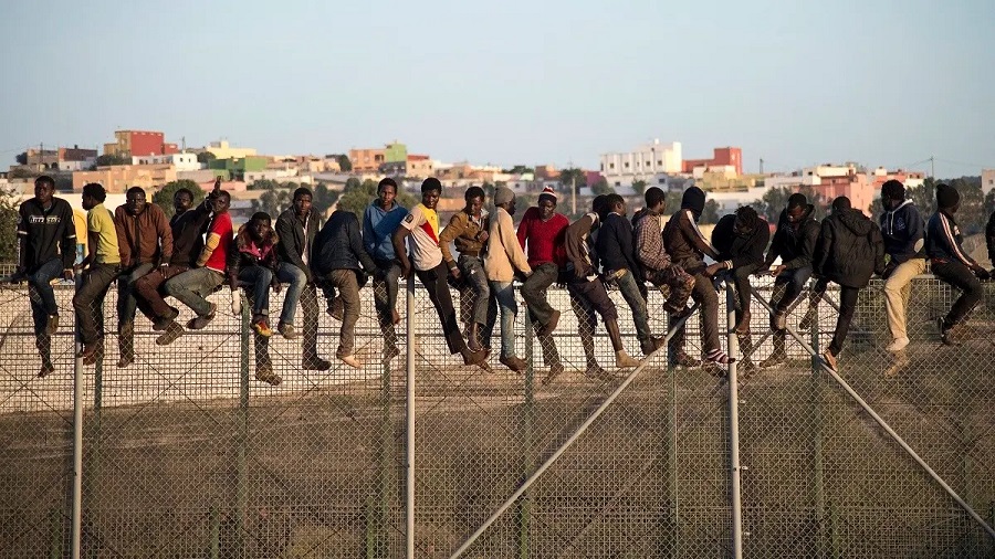 Melilla migrants