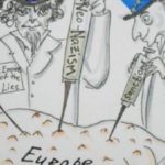 caricature russe Europe