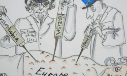 La France s’offusque d’une caricature russe, Moscou lui rappelle ceux de Charlie Hebdo
