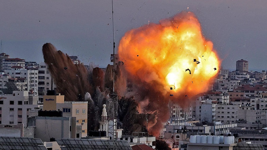 Gaza bombardement