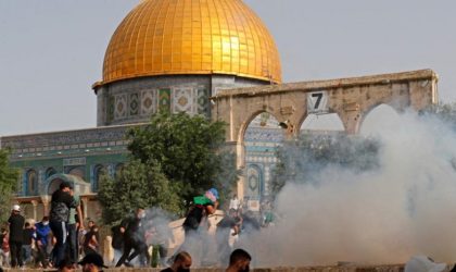 L’Algérie condamne avec fermeté l’agression sioniste contre les Palestiniens à Al-Aqsa