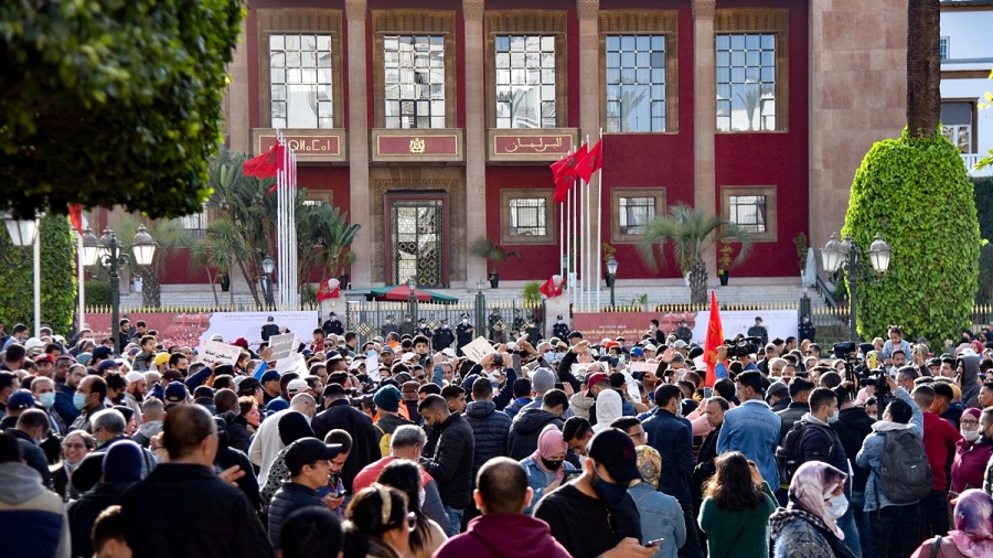 Casablanca manif