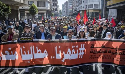 Marche de milliers de Marocains contre la cherté de la vie