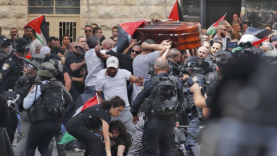 palestine cortège funèbre
