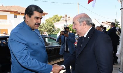 Maduro à Tebboune : «Je suis admiratif devant les efforts consentis»