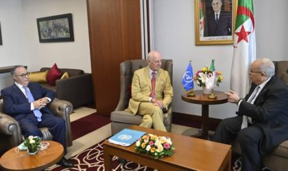 Lamamra reçoit l’envoyé personnel du secrétaire général de l’ONU pour le Sahara Occidental