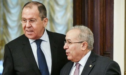 Ramtane Lamamra s’entretient avec son homologue russe Sergueï Lavrov à New York