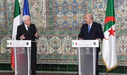 Entretien téléphonique entre le président Tebboune et son homologue italien