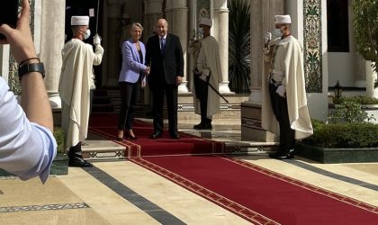 Le président Tebboune reçoit la Première ministre française Elisabeth Borne