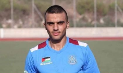 Un footballeur palestinien abattu par les forces sionistes