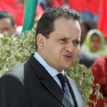 Yassine Mansouri (centre), patron du renseignement marocain. D. R.