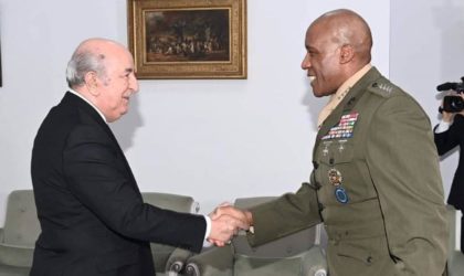 Le président Tebboune reçoit le chef du Commandement des Etats-Unis pour l’Afrique