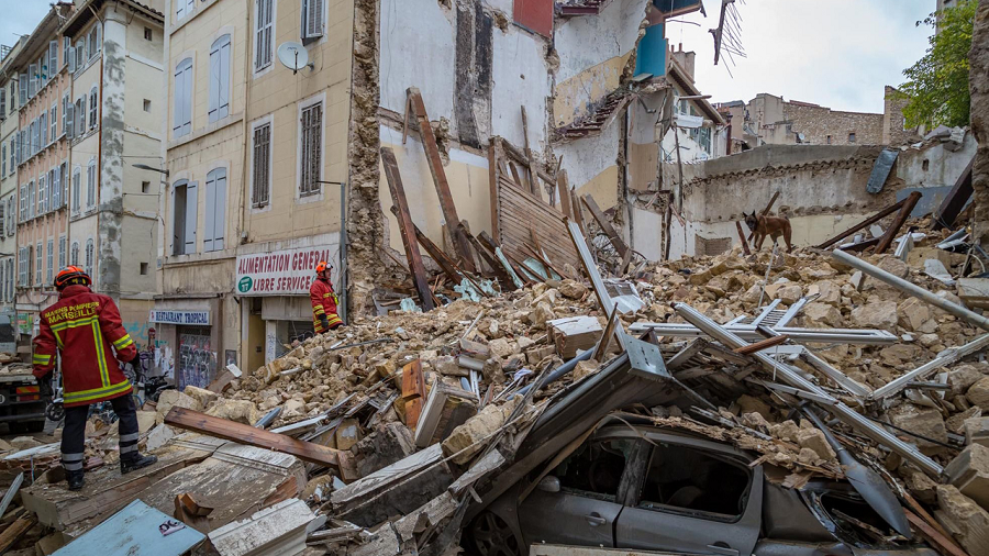 Cité phocéenne effondrement