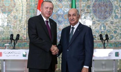 Le président turc Recep Tayyip Erdogan en visite officielle en Algérie