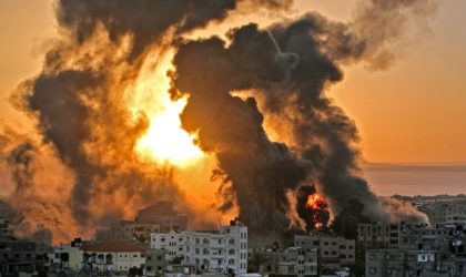 L’Algérie condamne les raids aériens menés par l’occupant sioniste à Gaza