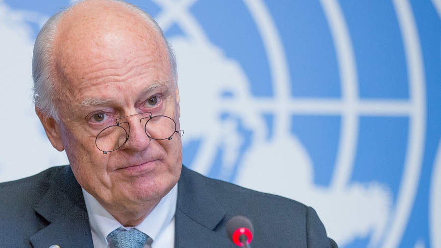 Staffan de Mistura démission