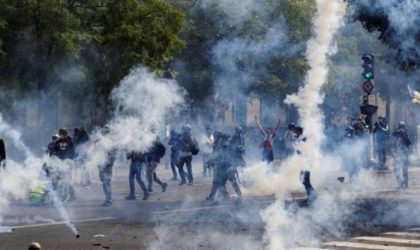 France : affrontement violents entre la police et les manifestants à Lyon