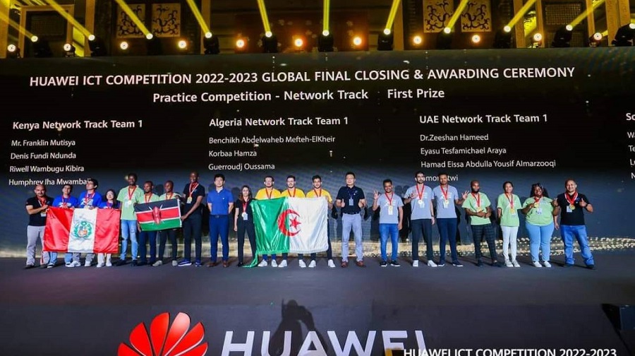 étudiants Huawei ICT Compétition