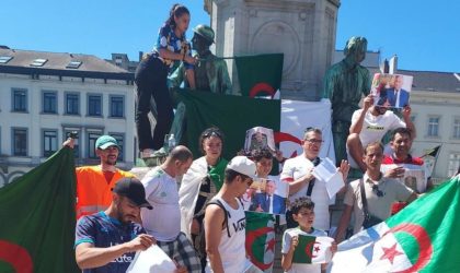 Des Algériens organisent un sit-in à Bruxelles à la veille de la Fête de l’indépendance