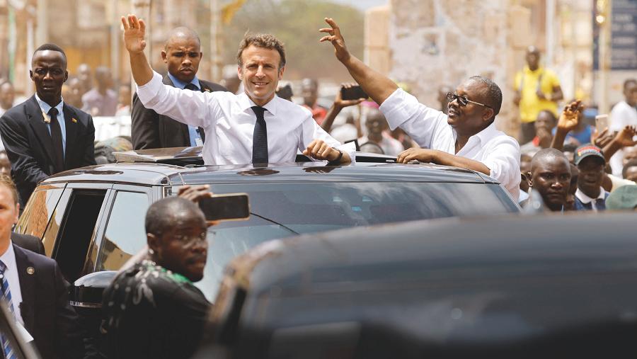Macron Centrafrique