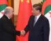 Algérie-Chine : consolider la coopération sécuritaire et approfondir le partenariat économique