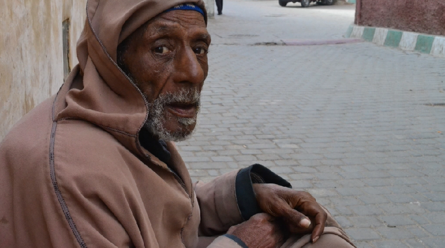 mendiant Marrakech