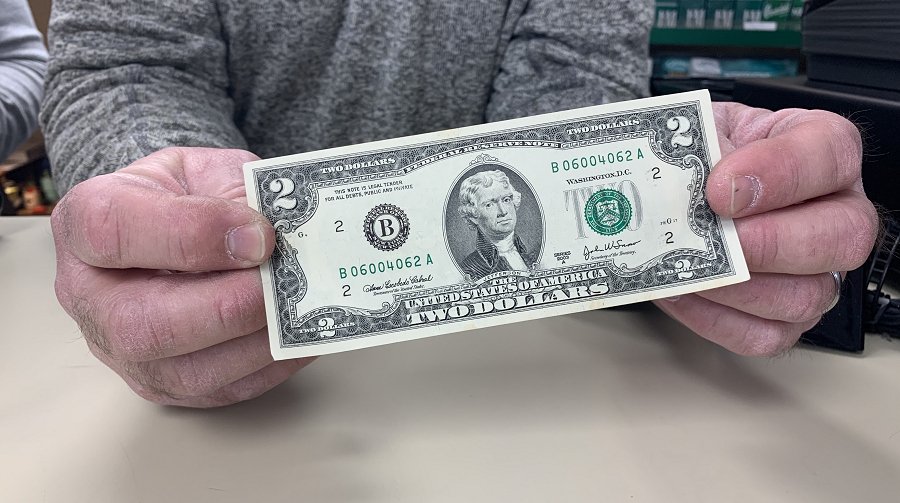 Thomas Jefferson Etats-Unis dollar