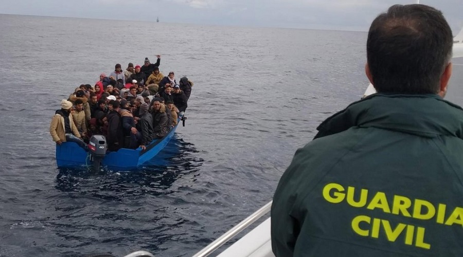 Guardia Civil Maroc migrants drogue