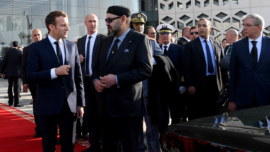 Macron Mohammed VI