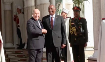 Abdelmadjid Tebboune reçoit le président du Conseil de souveraineté transitoire du Soudan